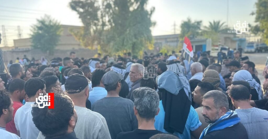 Protesters gather in Wasit, Iraq, demanding end to power outages